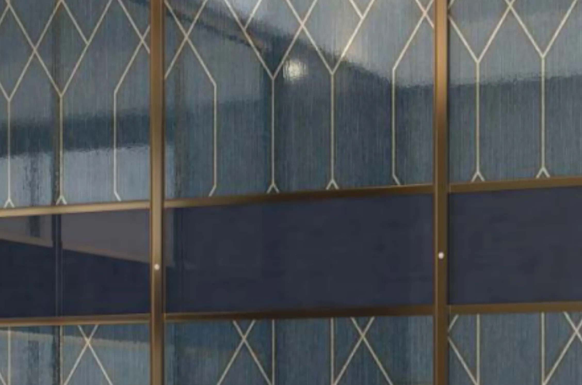 glass door